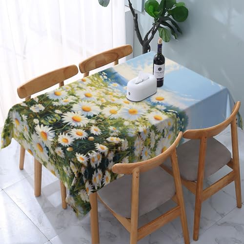 POEZJZW Tischdecke mit italienischem Nationalblumenmuster, 137,2 x 183,9 cm, rechteckige Tischdecke für Zuhause, Küche, Esszimmer, Partys, Terrassen POEZJZW Tischdecke mit italienischem Nationalblumenmuster, 137,2 x 183,9 cm, rechteckige Tischdecke für Zuhause, Küche, Esszimmer, Partys, Terrassen von POEZJZW