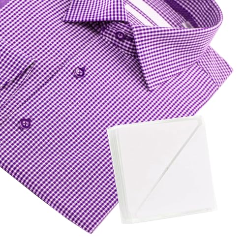 POFET 100 Stück Kragenstäbchen-Aufkleber für Herren, Hemdkragen-Versteifungen, Kragenformungs-Patch, Hemdkragen-Sticker POFET 100 Stück Kragenstäbchen-Aufkleber für Herren, Hemdkragen-Versteifungen, Kragenformungs-Patch, Hemdkragen-Sticker von POFET