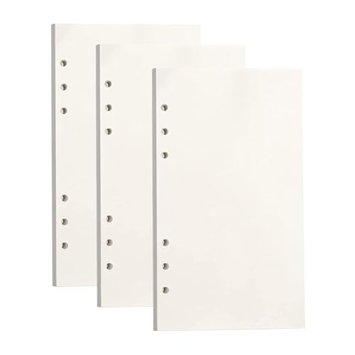 3Packungen A5 Nachfüllpapier Blanko 6 Löcher Nachfülleinlagen Loose Notizpapier A5 Refill Paper 135 Blätter A5 Refill Paper für 6 Ring A5 Notizbuch Skizze Tagbuch Malerei Bullet Journal 3Packungen A5 Nachfüllpapier Blanko 6 Löcher Nachfülleinlagen Loose Notizpapier A5 Refill Paper 135 Blätter A5 Refill Paper für 6 Ring A5 Notizbuch Skizze Tagbuch Malerei Bullet Journal von POHOVE