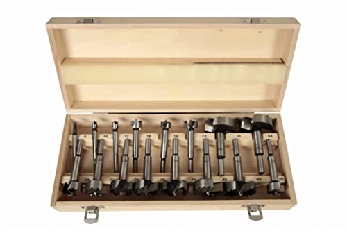 16 tlg. Forstnerbohrer Satz Holzbohrer Set Holz Fräser Bohrer 6-54 mm S470 16 tlg. Forstnerbohrer Satz Holzbohrer Set Holz Fräser Bohrer 6-54 mm S470 von POKM Toolsmarket GmbH