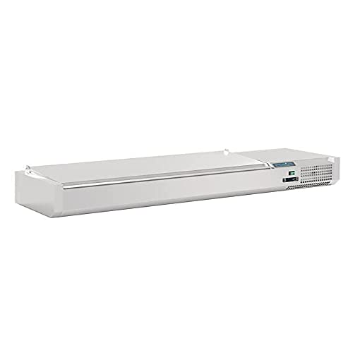 Aufsatz-Set mit Deckel Polar G Serie 5x GN 1/4 von POLAR REFRIGERATION