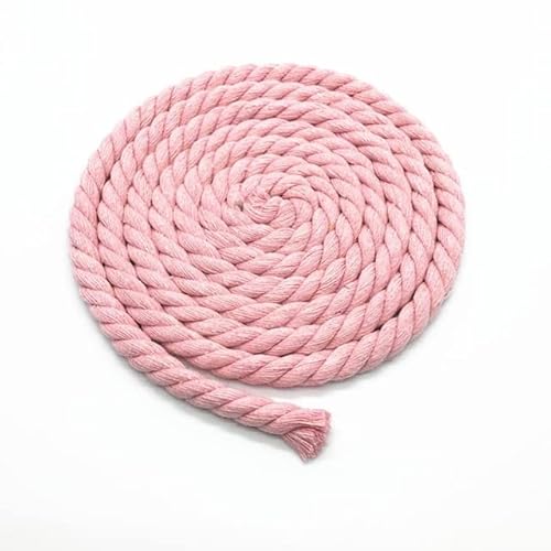POLAY 2 Meter 12 mm 3 Anteile verdrehte Bunte Baumwollschnüre/Seil für Tasche Home Decor DIY Textilzubehör von POLAY