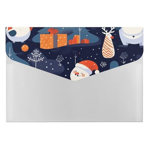Dokumentenmappen, Kunststoff, Schneemann, bedruckt, Aktenordner, Briefgröße, tragbare Ordner, Aktenordner Dokumentenmappen, Kunststoff, Schneemann, bedruckt, Aktenordner, Briefgröße, tragbare Ordner, Aktenordner von POLESVBM
