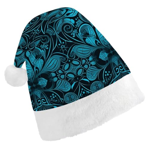 POLESVBM Nikolausmütze, Weihnachtsmannmütze für Erwachsene, einfache minimalistische Kunst, bedruckt, Weihnachts-Kopfbedeckung für Heimdekoration, Party, Kostümzubehör POLESVBM Nikolausmütze, Weihnachtsmannmütze für Erwachsene, einfache minimalistische Kunst, bedruckt, Weihnachts-Kopfbedeckung für Heimdekoration, Party, Kostümzubehör von POLESVBM