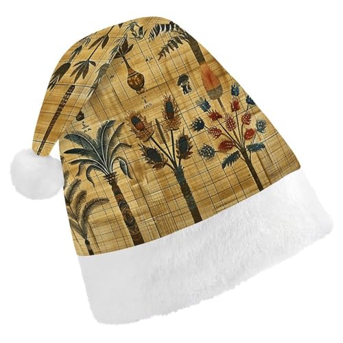 POLESVBM Weihnachtsmütze Nikolausmütze für Erwachsene Verschiedene Pflanzenmuster Bedruckte Weihnachten Kopfbedeckung für Home Decoration Party Kostüm Supplies POLESVBM Weihnachtsmütze Nikolausmütze für Erwachsene Verschiedene Pflanzenmuster Bedruckte Weihnachten Kopfbedeckung für Home Decoration Party Kostüm Supplies von POLESVBM
