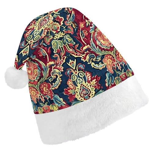 POLESVBM Weihnachtsmütze für Erwachsene mit roten Punkten, bedruckte Weihnachts-Kopfbedeckung für Heimdekoration, Party, Kostümzubehör POLESVBM Weihnachtsmütze für Erwachsene mit roten Punkten, bedruckte Weihnachts-Kopfbedeckung für Heimdekoration, Party, Kostümzubehör von POLESVBM