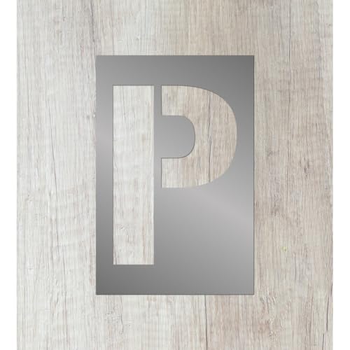 Stancil und Schablone für horizontale Beschilderung aus Aluminium, Dicke 1,5 mm, robustes Material, langlebig und wiederverwendbar - Parkplatz - 1000 x 660 cm Stancil und Schablone für horizontale Beschilderung aus Aluminium, Dicke 1,5 mm, robustes Material, langlebig und wiederverwendbar - Parkplatz - 1000 x 660 cm von POLIMARK GROUP