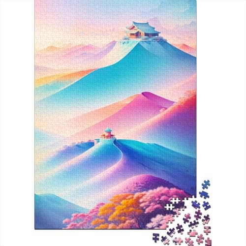 World Owner Puzzle 1000 Teile für Erwachsene, Halloween-Geschenkpapier für Teenager, einzigartige Geschenke für Zuhause und Geschenke, 1000 Teile (38 x 26 cm) von POLIUAWS