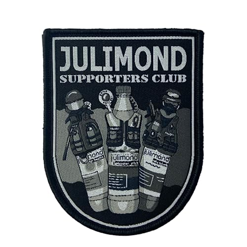 Julimond Supporters Club Textil Patch - Klettpatch - Polizei - Getränk - Versorgungsbeutel von POLIZEIMEMESSHOP