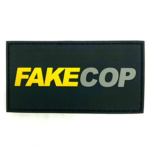 Polizeimemesshop Fake Cop Rubber Patch von POLIZEIMEMESSHOP