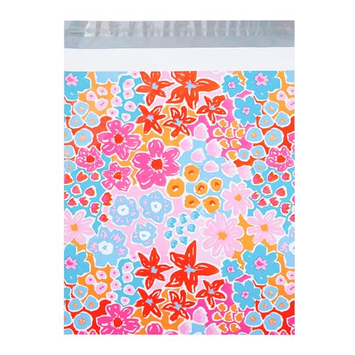 POLYSELLS Versandtaschen, 15,2 x 22,9 cm, wasserdicht, reißfest, niedliche kleine Business-Taschen für Kleidung, Geschenke, Blumen, 100 Stück von POLYSELLS