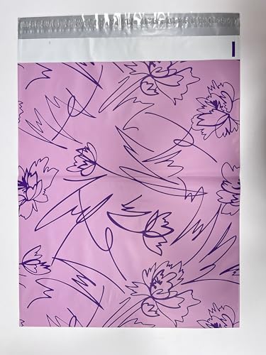 POLYSELLS Versandtaschen aus Polyester, wasserdicht, reißfest, niedliche kleine Business-Taschen für Kleidung, Geschenke, 36,7 x 48,3 cm, 50 Stück von POLYSELLS