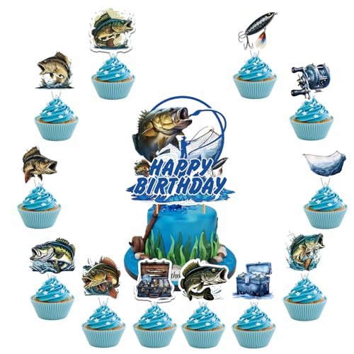 25 Pcs Angeln Kuchen Dekorationen Gone Angeln Kuchen Topper Cupcake Toppers zum Angeln Geburtstag Dekorationen Geburtstagsparty Zubehör Baby Dusche Dekorationen 25 Pcs Angeln Kuchen Dekorationen Gone Angeln Kuchen Topper Cupcake Toppers zum Angeln Geburtstag Dekorationen Geburtstagsparty Zubehör Baby Dusche Dekorationen von POMNUG