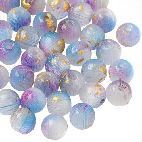 PONABEADIY 1 Box 376 Stück 5.5mm Violett Blau Zweifarbige Glasperlen Mit Löchern Goldfolie Kristall Rund Ziehbank Lose Abstandshalter Glänzende Charms Perlen In Großpackung Für Schmuckherstellung Ohr PONABEADIY 1 Box 376 Stück 5.5mm Violett Blau Zweifarbige Glasperlen Mit Löchern Goldfolie Kristall Rund Ziehbank Lose Abstandshalter Glänzende Charms Perlen In Großpackung Für Schmuckherstellung Ohr von PONABEADIY