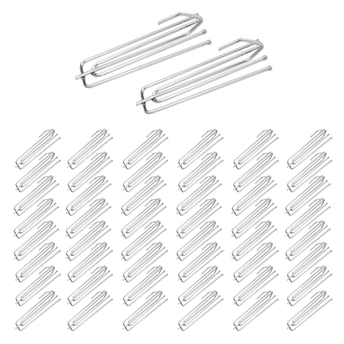 60 Stück Edelstahl Gardinenhaken, 4 Zinken Pinch Vorhang Falte Haken Gardinenhaken Metall, Vorhang Clips Haken Gardinen Haken Zum Einhängen für Alle Zuhause Vorhänge 60 Stück Edelstahl Gardinenhaken, 4 Zinken Pinch Vorhang Falte Haken Gardinenhaken Metall, Vorhang Clips Haken Gardinen Haken Zum Einhängen für Alle Zuhause Vorhänge von PONGH