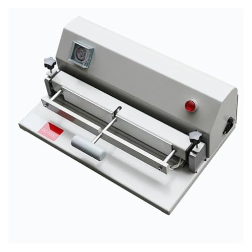 DC-500C Hardcover-Nutmaschine for den Schreibtisch, kleine Form-Nutmaschine, praktischer Einzugsmacher,Benutzerfreundlich von POOIQX