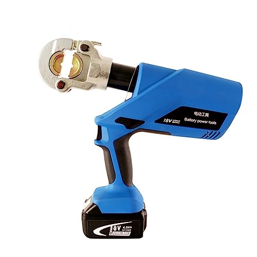 Elektrische hydraulische Zange EZ-300 EZ-400 wiederaufladbare Kabel-Kupfer- und Aluminium-Anschluss-Crimpzange,Höhere Zuverlässigkeit(EZ-400) von POOIQX