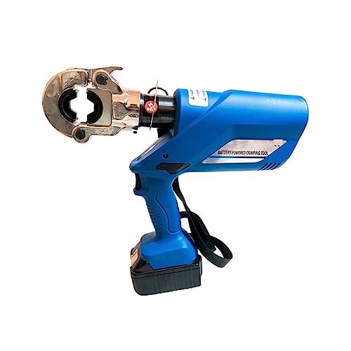 POOIQX Elektrische hydraulische Zange, Kupfer-Aluminium-Nasenklemmenzange, wiederaufladbare Crimpzange, Lithium-Batterie-Kabel-Crimpzange,Höhere Zuverlässigkeit POOIQX Elektrische hydraulische Zange, Kupfer-Aluminium-Nasenklemmenzange, wiederaufladbare Crimpzange, Lithium-Batterie-Kabel-Crimpzange,Höhere Zuverlässigkeit von POOIQX