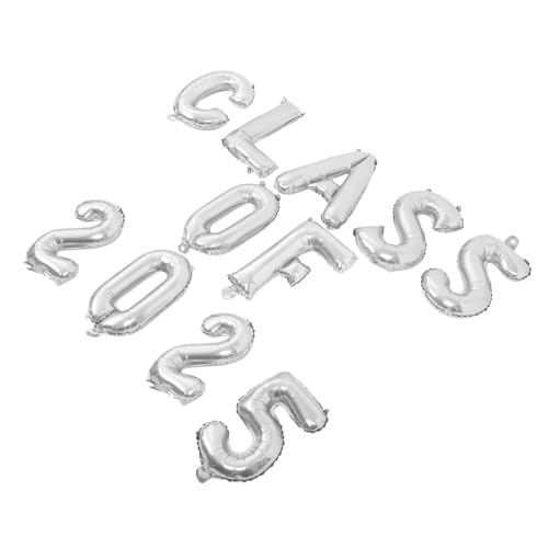 POPETPOP 1satz Graduation Party Balloons Elegante Dekorationen Für Abschlussfeiern Stilvolle Folienballons Mit Refined Design Für High School Und College Absolventen Langlebige von POPETPOP