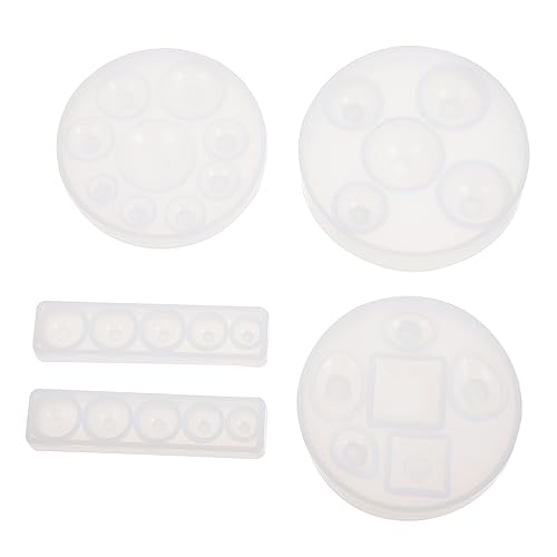 POPETPOP 1 Satz Kristall-epoxy-form Schmuck Gießen Basteln Diy Manuelle Form Gießformen Aus Harz Miniaturformen Harz-silikonform Kristallclusterform Kieselgel Weiß 5 Stück POPETPOP 1 Satz Kristall-epoxy-form Schmuck Gießen Basteln Diy Manuelle Form Gießformen Aus Harz Miniaturformen Harz-silikonform Kristallclusterform Kieselgel Weiß 5 Stück von POPETPOP