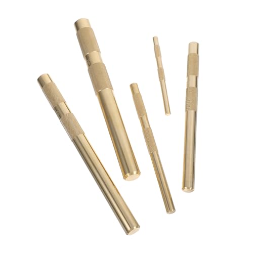 POPETPOP 1 Satz Messing Punch Tool Set Metallstanzwerkzeug Mittelstempelwerkzeug Körner für Metall Werkzeuge für Lederhandwerk Stanzwerkzeuge Treibstanze aus Messing Golden POPETPOP 1 Satz Messing Punch Tool Set Metallstanzwerkzeug Mittelstempelwerkzeug Körner für Metall Werkzeuge für Lederhandwerk Stanzwerkzeuge Treibstanze aus Messing Golden von POPETPOP