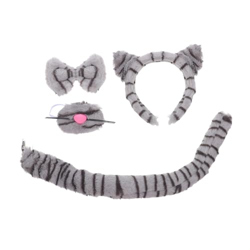 POPETPOP 1 Satz Zubehör Mit Leopardenmuster Halloween-ohren-stirnband Kostümzubehör Leoparden-requisite Tierischer Kopfschmuck Stirnband Aus Leopardendruck Haarband Aus Horn Grey Eisendraht POPETPOP 1 Satz Zubehör Mit Leopardenmuster Halloween-ohren-stirnband Kostümzubehör Leoparden-requisite Tierischer Kopfschmuck Stirnband Aus Leopardendruck Haarband Aus Horn Grey Eisendraht von POPETPOP