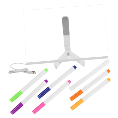 POPETPOP 1 Set Led-schreibtafel Mit Ständer, 11,79 X 7,86 Zoll, Beleuchtete, Löschbare Zeichentafel Mit Stiften Für Kinder, Zeichenblock Für Den Heimschulmarkt POPETPOP 1 Set Led-schreibtafel Mit Ständer, 11,79 X 7,86 Zoll, Beleuchtete, Löschbare Zeichentafel Mit Stiften Für Kinder, Zeichenblock Für Den Heimschulmarkt von POPETPOP