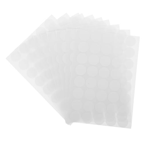 POPETPOP 10 Blatt Runde Selbstklebende Etiketten Farbige Markierungspunkte Durchmesser für Dokumente Kalender und Organisation Papiermaterial Einfach zu von POPETPOP