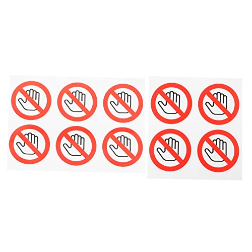 POPETPOP 10 Stück Berühren Warnaufkleber Selbstklebend Sicherheitskennzeichnung für Maschinen und Geräte Geeignet für Glatte Oberflächen Wie Auto Warnhinweis zur Unfallvermeidung POPETPOP 10 Stück Berühren Warnaufkleber Selbstklebend Sicherheitskennzeichnung für Maschinen und Geräte Geeignet für Glatte Oberflächen Wie Auto Warnhinweis zur Unfallvermeidung von POPETPOP