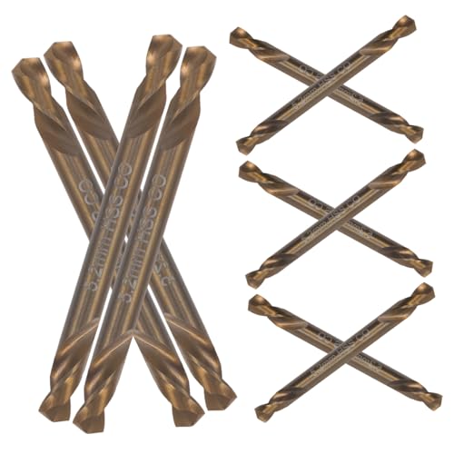 POPETPOP 10 Stück Bohren Twist Burrs Bohrbits Metrisch Bohrer Für Gusseisen Spiralbohrer-kit Zimmerei-reibahle Lange Bohrer Für Metall Metallbohrer Für Stahl Schlagbohrer Kobaltstahl Golden POPETPOP 10 Stück Bohren Twist Burrs Bohrbits Metrisch Bohrer Für Gusseisen Spiralbohrer-kit Zimmerei-reibahle Lange Bohrer Für Metall Metallbohrer Für Stahl Schlagbohrer Kobaltstahl Golden von POPETPOP