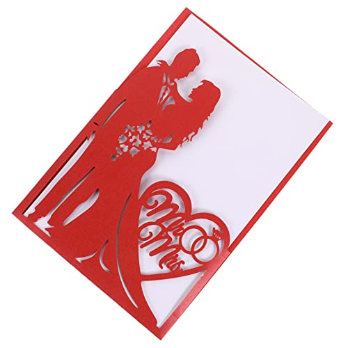 POPETPOP 10 Stück Grußkarte Marine Schreibwaren Sympathie Braut romantische Einladungskarten Ort jubiläumskarte anniversary card Einladungen aushöhlen hohle Hochzeitseinladung Papier rot POPETPOP 10 Stück Grußkarte Marine Schreibwaren Sympathie Braut romantische Einladungskarten Ort jubiläumskarte anniversary card Einladungen aushöhlen hohle Hochzeitseinladung Papier rot von POPETPOP