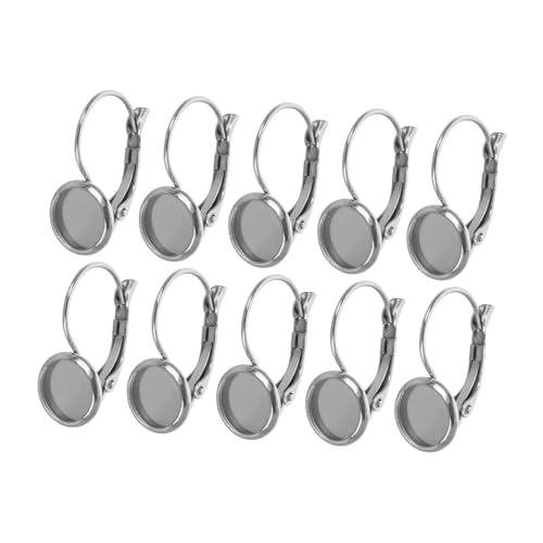 POPETPOP 10 Stück Teiliges Ohrhaken mit Anhängerträgern für DIY Ohrschmuck Dangle Schmuckherstellung Stabile Komfortable Ohrhaken für Ersatz und Basteln POPETPOP 10 Stück Teiliges Ohrhaken mit Anhängerträgern für DIY Ohrschmuck Dangle Schmuckherstellung Stabile Komfortable Ohrhaken für Ersatz und Basteln von POPETPOP