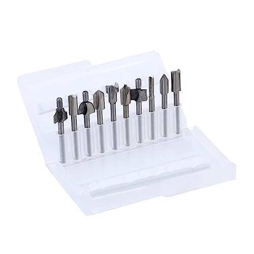 POPETPOP 10 Teiliges Trimmmesser Für Die Holzbearbeitung Zum Schneiden Von Furnierbits Kantensatz Schneideschneider Schaftschnitt Schnitzschlüssel Gerader Kantenstecher POPETPOP 10 Teiliges Trimmmesser Für Die Holzbearbeitung Zum Schneiden Von Furnierbits Kantensatz Schneideschneider Schaftschnitt Schnitzschlüssel Gerader Kantenstecher von POPETPOP