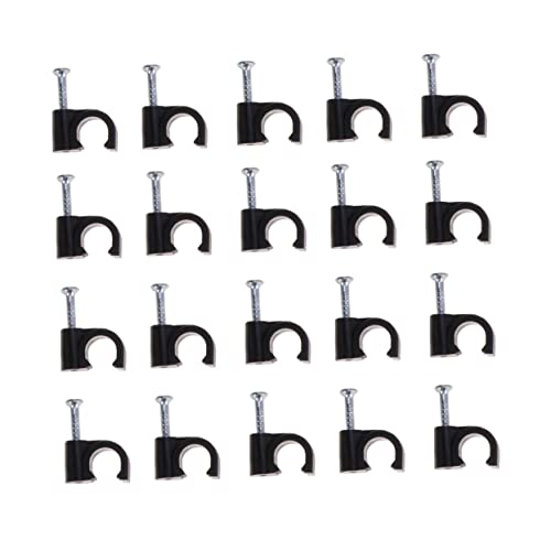 POPETPOP 100 Stück Drahtkarte binden Draht -Clip -Wandnetzwerk Kabel-Organizer-Clips selbst Ethernet -Kabel monitor halterung Kabelbefestigungen Klemme für Datenkabel Black POPETPOP 100 Stück Drahtkarte binden Draht -Clip -Wandnetzwerk Kabel-Organizer-Clips selbst Ethernet -Kabel monitor halterung Kabelbefestigungen Klemme für Datenkabel Black von POPETPOP