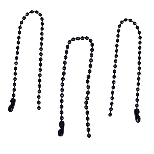 POPETPOP 100 Stück Kugelkette Stoving Varnish Ball Chain mit Verstellbarer Rostfreie Metallkette für Anhänger Schlüsselanhänger DIY Schmuck und Etiketten Aufhängung POPETPOP 100 Stück Kugelkette Stoving Varnish Ball Chain mit Verstellbarer Rostfreie Metallkette für Anhänger Schlüsselanhänger DIY Schmuck und Etiketten Aufhängung von POPETPOP