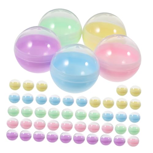 POPETPOP 100 Stück Macaron Color Shell Crafts Mini Verkaufsautomat Verkaufsautomat Für Mini Klauenautomat Preise Preisautomat Kaugummiautomat Pp von POPETPOP