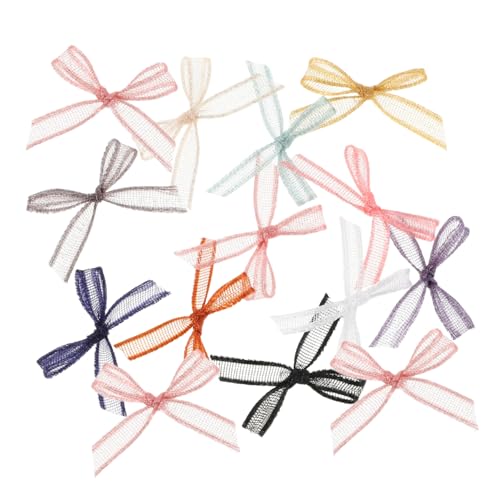 POPETPOP 100 Stück Teiliges DIY Mesh Schleifen Handgefertigte Mini Schleifen für Kleidung Schuhe Hüte Vielseitige Bastelaccessoires Einfache Anbringung Bunte Farben Mischung Dekoration POPETPOP 100 Stück Teiliges DIY Mesh Schleifen Handgefertigte Mini Schleifen für Kleidung Schuhe Hüte Vielseitige Bastelaccessoires Einfache Anbringung Bunte Farben Mischung Dekoration von POPETPOP