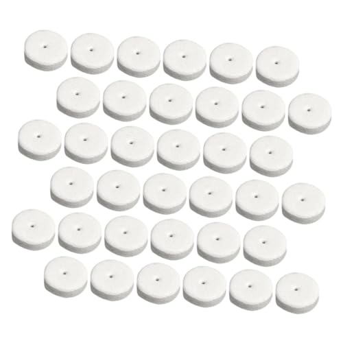 POPETPOP 100 Stück Weiße Schaumstoff Ohrstecker Polster Ohrstecker Schutzpads Komfortable Ohrpolster für Stabilen Halt und Schonung der Ohrlöcher POPETPOP 100 Stück Weiße Schaumstoff Ohrstecker Polster Ohrstecker Schutzpads Komfortable Ohrpolster für Stabilen Halt und Schonung der Ohrlöcher von POPETPOP