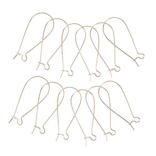 POPETPOP 100Stücke Ohrringhaken für DIY Schmuckherstellung Bastelzubehör für Frauen Ohrringe Selber Machen Ohrringteile für Designs und Projekte von POPETPOP