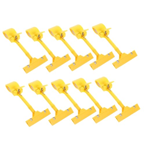 POPETPOP 10Stücke Clip Schilderhalter für Preisschilder Wiederverwendbare Schilderclips Stabiler Etikettenhalter für Einzelhandel Märkte und Messen POPETPOP 10Stücke Clip Schilderhalter für Preisschilder Wiederverwendbare Schilderclips Stabiler Etikettenhalter für Einzelhandel Märkte und Messen von POPETPOP