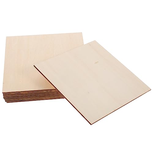 POPETPOP 10Stücke DIY Holzbretter Unbehandelte Holzplatten für Handwerksprojekte zum Schnitzen und Basteln Modellbau und DIY Ideen POPETPOP 10Stücke DIY Holzbretter Unbehandelte Holzplatten für Handwerksprojekte zum Schnitzen und Basteln Modellbau und DIY Ideen von POPETPOP