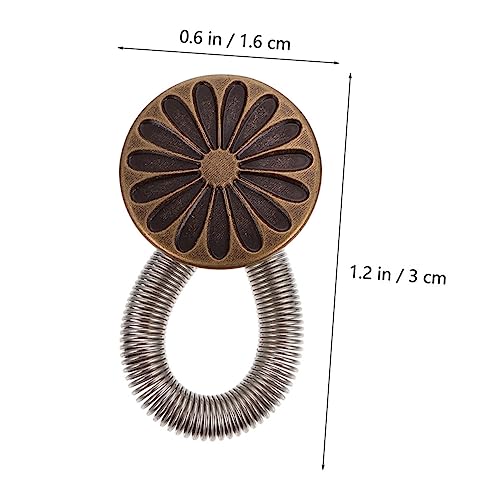 POPETPOP 10Stücke Jeans Extender Buttons Einstellbare Verlängerungsknöpfe Einsetzbar für Hosen und Jeans kein Erforderlich Langlebig und Praktisch von POPETPOP
