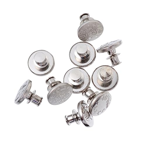POPETPOP 10Stücke Teiliges Set Retro Metallknöpfe für Blazer Mäntel Dekorative Vintage Muster Einfach zu Installieren kein Erforderlich Langlebig und Korrosionsbeständig POPETPOP 10Stücke Teiliges Set Retro Metallknöpfe für Blazer Mäntel Dekorative Vintage Muster Einfach zu Installieren kein Erforderlich Langlebig und Korrosionsbeständig von POPETPOP