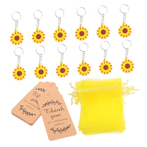 POPETPOP 12 Sätze Teiliges Sonnenblumen Geschenkset mit Schlüsselanhängern Geschenkbeuteln und Anhängern Sommerliche Party Mitgebsel für Kindergeburtstag und Hochzeit Lebendige Deko für POPETPOP 12 Sätze Teiliges Sonnenblumen Geschenkset mit Schlüsselanhängern Geschenkbeuteln und Anhängern Sommerliche Party Mitgebsel für Kindergeburtstag und Hochzeit Lebendige Deko für von POPETPOP