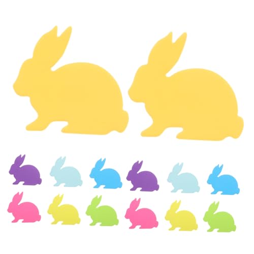 POPETPOP 14 Stück Kaninchenförmige Notizen, Fluoreszierende, Selbstklebende Notizblöcke, Bunt, Für Studenten, Büro, Schule, Zuhause, Kawaii, Schreibtisch, Bürozubehör POPETPOP 14 Stück Kaninchenförmige Notizen, Fluoreszierende, Selbstklebende Notizblöcke, Bunt, Für Studenten, Büro, Schule, Zuhause, Kawaii, Schreibtisch, Bürozubehör von POPETPOP