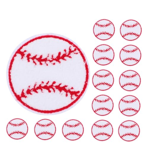 POPETPOP 15 Baseball-patches Zum Aufbügeln – Bestickte Applikation Zum Aufnähen – Sportbälle-aufnäher Für Heimwerker, Bastelarbeiten, Kleidung, Jacken, Jeans, Hosen, Kleider, Rucksäcke, POPETPOP 15 Baseball-patches Zum Aufbügeln – Bestickte Applikation Zum Aufnähen – Sportbälle-aufnäher Für Heimwerker, Bastelarbeiten, Kleidung, Jacken, Jeans, Hosen, Kleider, Rucksäcke, von POPETPOP