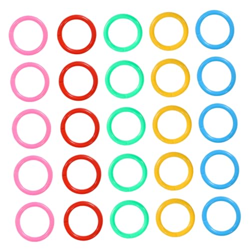 POPETPOP 150 Stück Teiliges Bunte Kunststoff binderinge Innendurchmesser für Karteikarten und Notizbücher Langlebige Wiederverwendbare Loseblatt ringe in Farben für Organisation von POPETPOP 150 Stück Teiliges Bunte Kunststoff binderinge Innendurchmesser für Karteikarten und Notizbücher Langlebige Wiederverwendbare Loseblatt ringe in Farben für Organisation von von POPETPOP