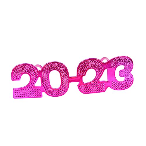 POPETPOP 1Paar Neujahrs Partybrille Stilvolle Sonnenbrille für Silvesterfeiern und Abschlussfeiern Kreative Dekoration für Unvergessliche Fotos Langlebig POPETPOP 1Paar Neujahrs Partybrille Stilvolle Sonnenbrille für Silvesterfeiern und Abschlussfeiern Kreative Dekoration für Unvergessliche Fotos Langlebig von POPETPOP