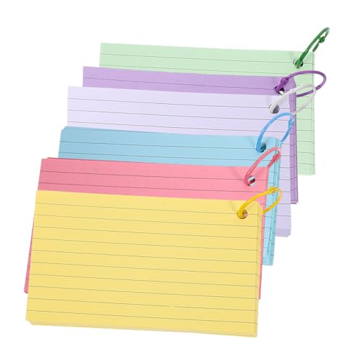 POPETPOP 1Satz Karteikarten mit Ringen Linierte Karteikarten für Notizen und Lernen Kreatives Schreiben und Vokabeln Praktische Memokarten für Schule Büro und Zuhause POPETPOP 1Satz Karteikarten mit Ringen Linierte Karteikarten für Notizen und Lernen Kreatives Schreiben und Vokabeln Praktische Memokarten für Schule Büro und Zuhause von POPETPOP