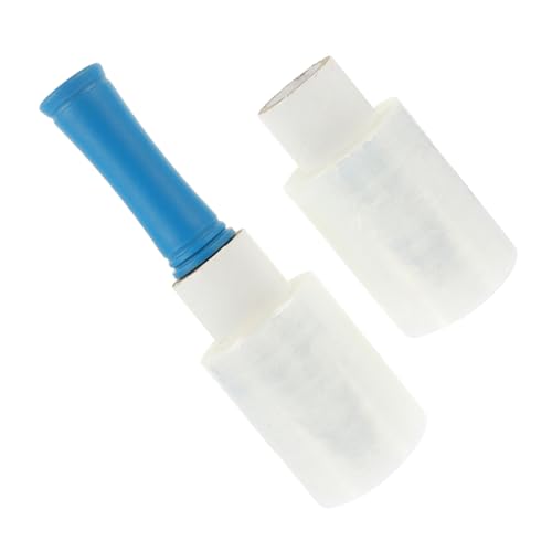 POPETPOP 1Satz Kleine Stretchfolienrolle mit Griff Durchsichtige Verpackungsfolie für Möbel und Industrielle Vielseitig Einsetzbar für Lagerhaltung POPETPOP 1Satz Kleine Stretchfolienrolle mit Griff Durchsichtige Verpackungsfolie für Möbel und Industrielle Vielseitig Einsetzbar für Lagerhaltung von POPETPOP
